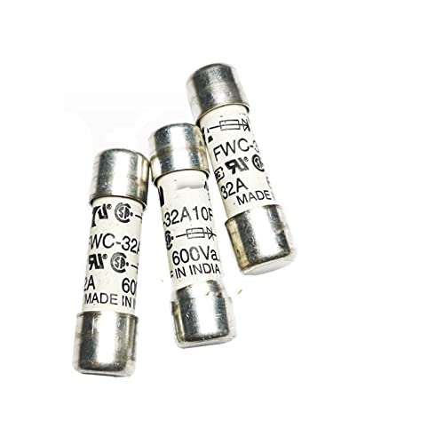 HCVYQMMJ 1 x Sicherung FWC-6A10F FWC-8A10F FWC-10A10F 12A10F FWC-16A10F FWC-20A10F FWC-25A10F FWC-32A10F 10X38mm 600VAC Keramik Schnellsicherung (FWC-6A10F 6A) von HCVYQMMJ