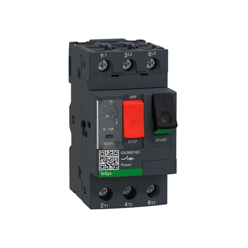 HCVYQMMJ GV2ME Motor Motor Schutz Schalter Circuit Breaker 9A-32A Motor Protector Kreuz-Grenze(GV2ME16C9-14A) von HCVYQMMJ