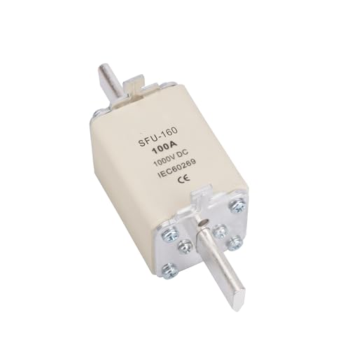 Sicherung 1000 V DC 80 A 100 A 125 A 160 A Schmelzsicherungshalter mit Sicherung(100a,Only fuse) von HCVYQMMJ