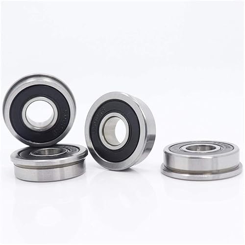 TMP1105 Flanschkugellager F6000RS Flanschlager 10x26x8mm ABEC-1 Flansch F6000 RS 2RS 6000RS Kugellager 4 STK(10PC) von HCVYQMMJ