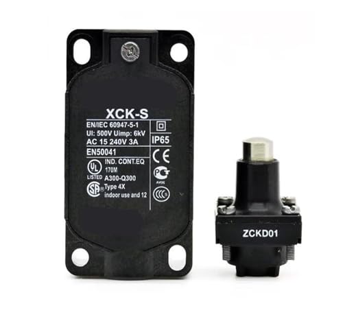 XCK-S Direktwirkender Fahrbegrenzungsschalter Wasserdichter mechanischer Rollentyp ZCKS1-Körper + Optionen for mehrere Köpfe XCK-S(ZCKS1-ZCKD10) von HCVYQMMJ