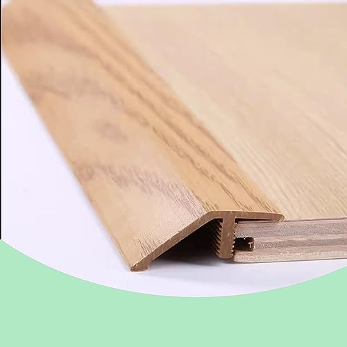 HCZION Ausgleichsprofil PVC Bodenschiene Übergangsprofil Abschlussprofil Übergangsleiste Türschwellenrampe Höhenunterschieden 12-15mm (Color : H) von HCZION