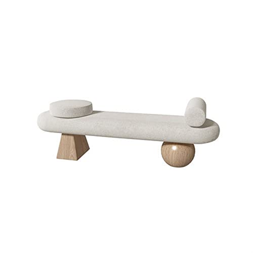 HCZKIUJY Beistelltisch Massivhocker Wohnmöbel Wohnzimmer Sofa Bank Eingangstür Schuhwechselhocker Freizeit Niedrige Stühle Bettende von HCZKIUJY