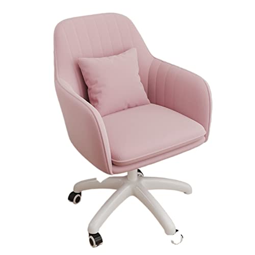 HCZKIUJY Computerstuhl, Computerstuhl, Heimbürostuhl, einfacher Gaming-Stuhl, Freizeittischstuhl, Schlafzimmer, Rückenlehne, Computersessel von HCZKIUJY