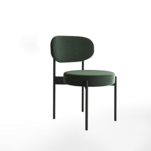 HCZKIUJY Stühle mit weicher Rückenlehne, Lounge-Designer, moderner Stuhl, Leder, stilvoll, Bar, Küchenmöbel-Set von HCZKIUJY