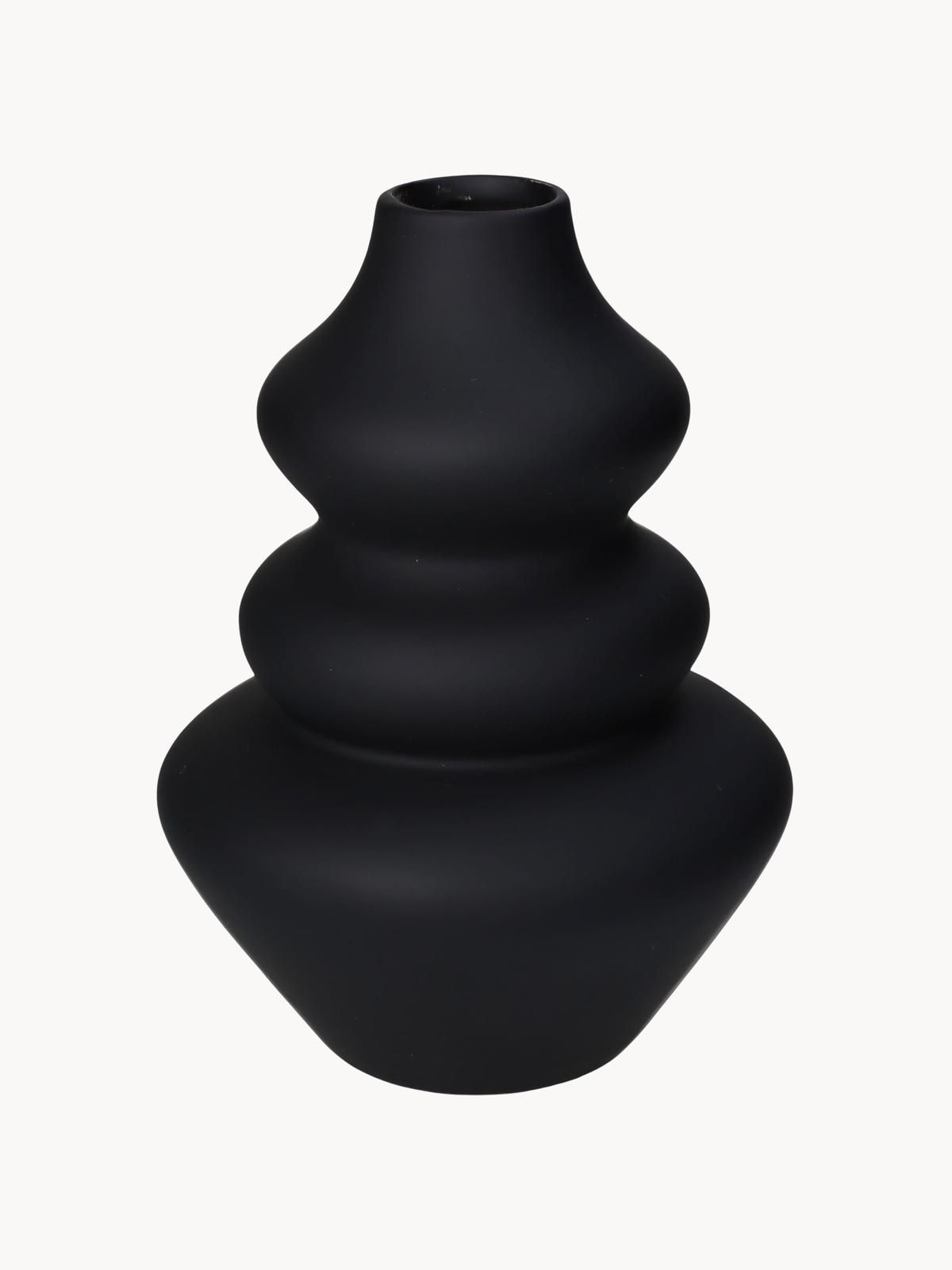 Design-Vase Thena in organischer Form, H 20 cm von HD Collection