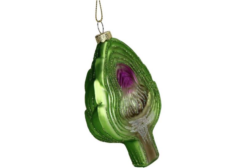 HD Collection Christbaumschmuck, Christbaumschmuck Glas 11cm Artischocke Figur Grün HD Collection Christbaumschmuck, Christbaumschmuck Glas 11cm Artischocke Figur Grün von HD Collection