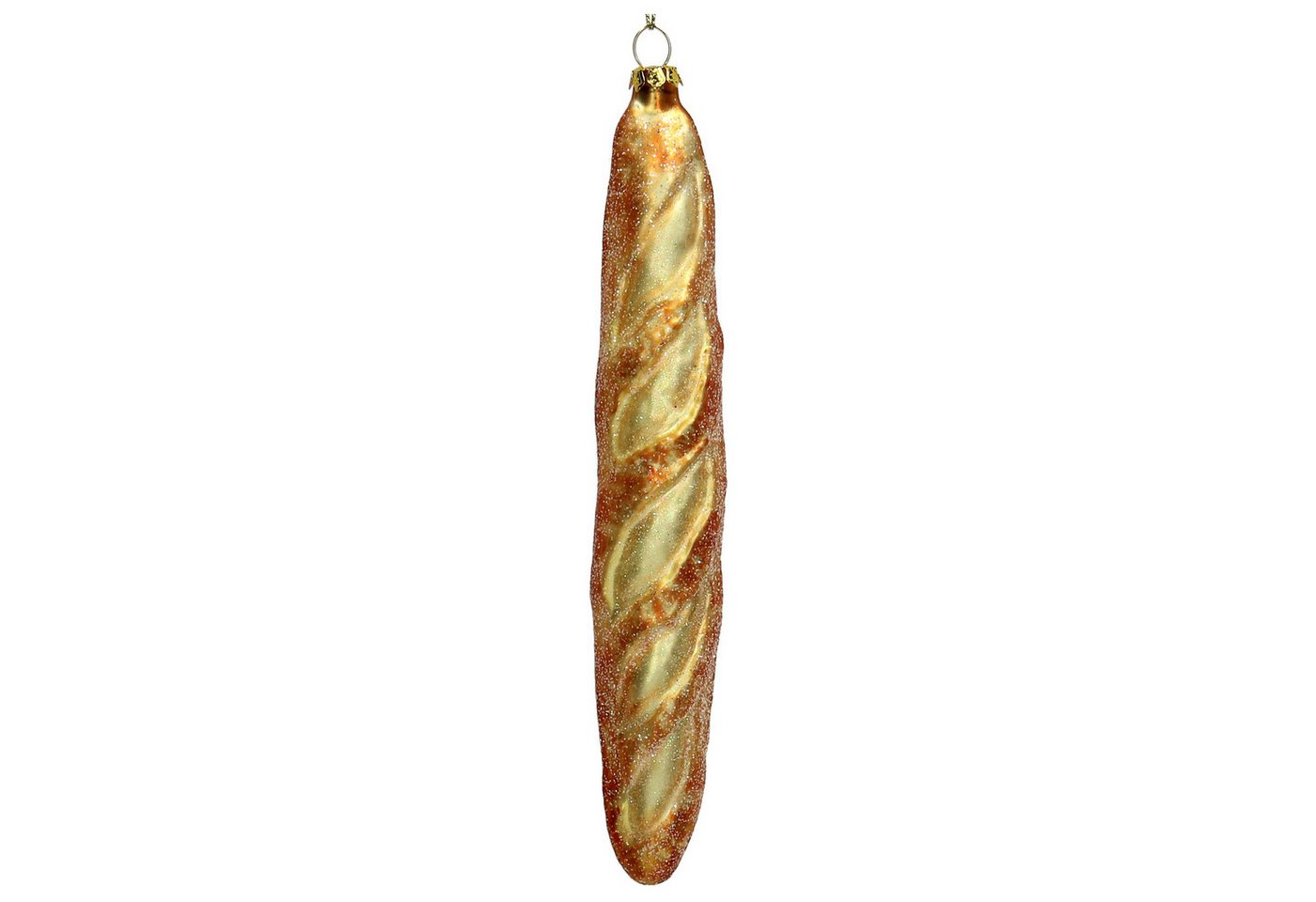 HD Collection Christbaumschmuck, Christbaumschmuck Glas 21cm Baguette Figur Hellbraun HD Collection Christbaumschmuck, Christbaumschmuck Glas 21cm Baguette Figur Hellbraun von HD Collection