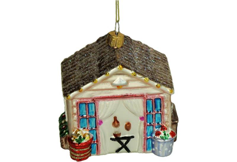 HD Collection Christbaumschmuck, Christbaumschmuck Glas 6,8m Gartenhaus Figur Beige HD Collection Christbaumschmuck, Christbaumschmuck Glas 6,8m Gartenhaus Figur Beige von HD Collection