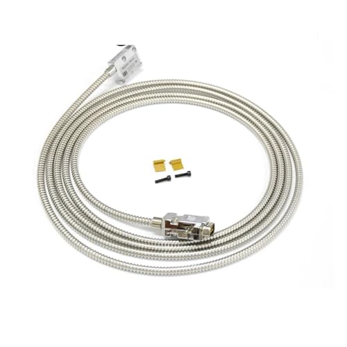Linearencoder, Hohe Präzision Fräsen Drehmaschine DRO Magnetische Skala Sensor 5V 0,005mm 5um Encoder Magnet Skala TTL Drehmaschine Holz stein Maschinen(Sensor-3000mm tape) von HDADD