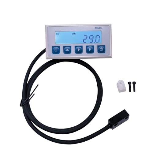 Linearencoder, M503 Magnetwaage DRO-Display Integriertes eingebettetes Magnetmesssystem Magnetband mit Fleckgürtelprofil Holzbearbeitung(M503-8000mm tape) von HDADD