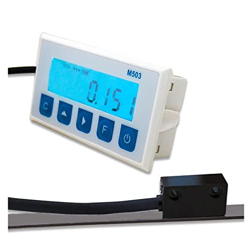 Linearencoder, M503 Miniatur-Magnetgitterwaage, integriertes eingebettetes Messsystem, linearer Encoder, digitale Anzeige DRO(M503-TR50-4000mm) von HDADD