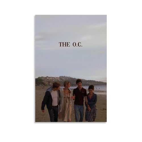 HDASURWORHRHI The O.C. TV-Serie-Poster, dekorative Leinwand, Wanddekoration, Vintage-Kunst, Raumdekoration, gedrucktes Poster, 30 x 45 cm, ungerahmter Stil von HDASURWORHRHI