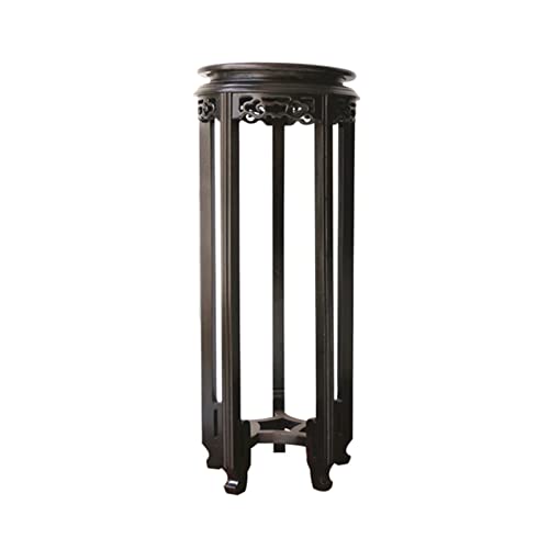 HDBCYUAZ Ornament Basis Holzpflanze Display Stand Base Vintage Runde Form Rack Moderne Dekorative Blumentopf Basisständer for Home Balkon Garten Holz Vase Basis HDBCYUAZ Ornament Basis Holzpflanze Display Stand Base Vintage Runde Form Rack Moderne Dekorative Blumentopf Basisständer for Home Balkon Garten Holz Vase Basis von HDBCYUAZ