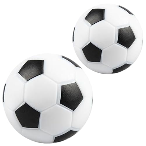 HDBHSBE Mini Fußball Fischtank Dekorationen 2pcs Simulierte untergetauchte Aquariumdekor DIY Dekorative Schwarz -Weiß -Aquarium -Ornamente Fischtankzubehör Dekorationen von HDBHSBE