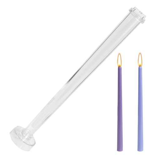 Taper Kerzenform, 13 Zoll klare Plastiksäule Kerzenform, wiederverwendbare Formen für die Kirche, Hochzeit, Kerzenlicht -Abendessen zum Herstellen Taper Kerzenform, 13 Zoll klare Plastiksäule Kerzenform, wiederverwendbare Formen für die Kirche, Hochzeit, Kerzenlicht -Abendessen zum Herstellen von HDBHSBE
