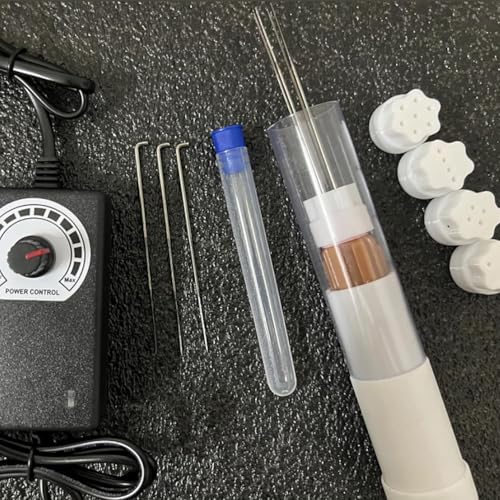HDCCDM Elektrische Filznadelmaschine, elektrisches Werkzeug zum Filzen von Wolle, 5-Nadel-Lochposition/Hub 1,5cm, Handgehaltene Filzstempelmaschine, für Wollmalerei und Filzkunsthandwerk HDCCDM Elektrische Filznadelmaschine, elektrisches Werkzeug zum Filzen von Wolle, 5-Nadel-Lochposition/Hub 1,5cm, Handgehaltene Filzstempelmaschine, für Wollmalerei und Filzkunsthandwerk von HDCCDM