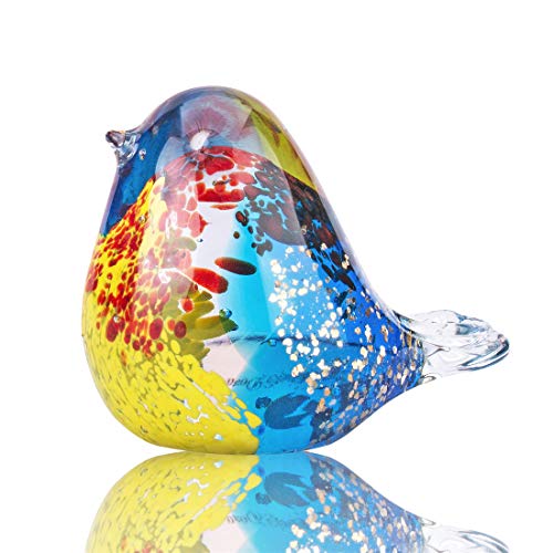 HDCRYSTALGIFTS Art Glass Bird Figurine Handmade Blown Glass Crystal Animal Paper Weight Christmas Birthday Gift Home Table Ornament Decor HDCRYSTALGIFTS Art Glass Bird Figurine Handmade Blown Glass Crystal Animal Paper Weight Christmas Birthday Gift Home Table Ornament Decor von HDCRYSTALGIFTS