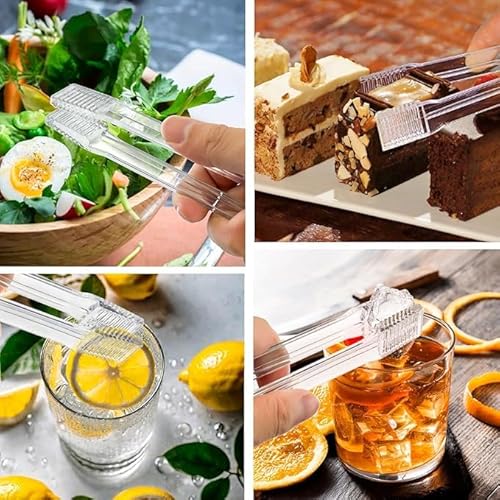 10 Eisklammern Aus Acryl, Rutschfeste Lebensmittelklammern, Moderne Minimalistische Obstklammern, Buffetstützen, Grilldessertklammern, Küchengeschirr. von HDGSAFD