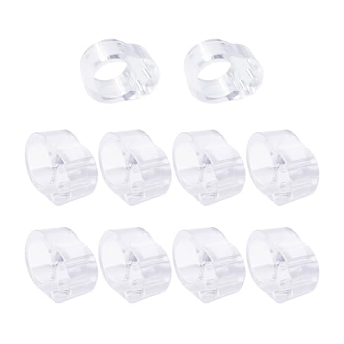10 Stück Türgriffstoßstange, Pvc-Klarer Türpuffer, Türzubehör, Türschutz, Möbelzubehör 10 Stück Türgriffstoßstange, Pvc-Klarer Türpuffer, Türzubehör, Türschutz, Möbelzubehör von HDGSAFD