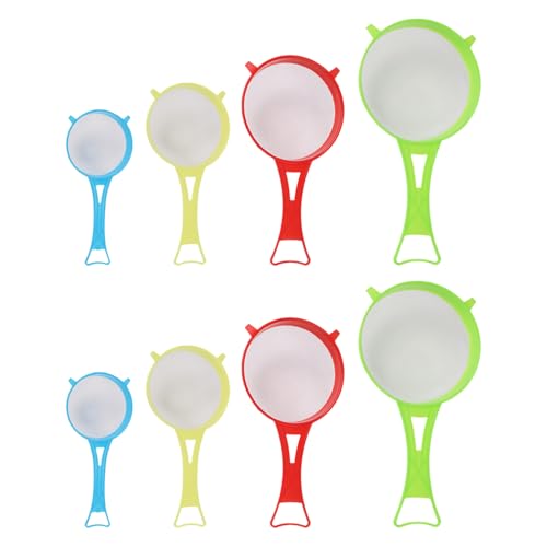 HDGSAFD 8 Stücke Handheld Mehl Sieb, Kreativer Plastikfilter, Klassischer Minimalist -Filter, Küchenbackwerkzeug Für Feste Flüssigkeitsabtrennung. HDGSAFD 8 Stücke Handheld Mehl Sieb, Kreativer Plastikfilter, Klassischer Minimalist -Filter, Küchenbackwerkzeug Für Feste Flüssigkeitsabtrennung. von HDGSAFD