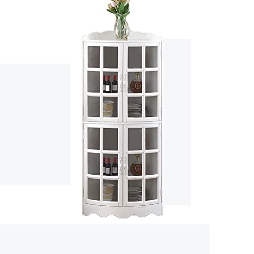 Weinbar Rack Schrank Eck-Weinschrank mit 2 Türen und verstellbarer Ablage, freistehender Eckschrank für Badezimmer, Küche, Wohnzimmer oder Schlafzimmer, Weinregal Weinbar Rack Schrank Eck-Weinschrank mit 2 Türen und verstellbarer Ablage, freistehender Eckschrank für Badezimmer, Küche, Wohnzimmer oder Schlafzimmer, Weinregal von HDGTDR3SS2865SSSSTT