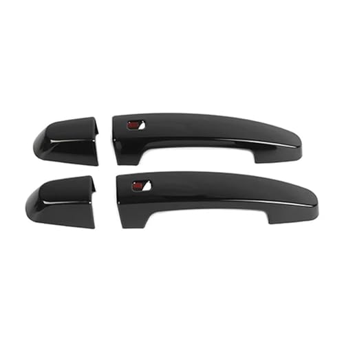 Auto Türgriff Abdeckung Trim Für Chevy Für Camaro 2016-2023 Auto Seite Tür Tor Haltegriff Dekoration Abdeckung Trim Shell Außentürgriffe(Black) von HDHCSCAGH