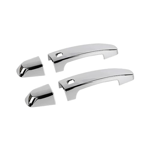 Auto Türgriff Abdeckung Trim Für Chevy Für Camaro 2016-2023 Auto Seite Tür Tor Haltegriff Dekoration Abdeckung Trim Shell Außentürgriffe(Chrome) von HDHCSCAGH