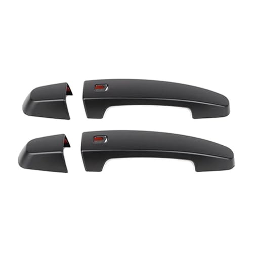 Auto Türgriff Abdeckung Trim Für Chevy Für Camaro 2016-2023 Auto Seite Tür Tor Haltegriff Dekoration Abdeckung Trim Shell Außentürgriffe(Matte Black) von HDHCSCAGH