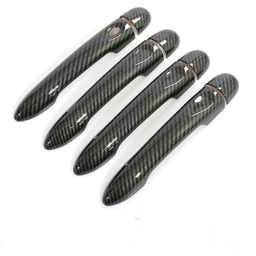 Auto Türgriff Abdeckung Trim Für Für Megane 3 Für MK3 III 2008-2016 Autotürgriffabdeckung Trim Styling Zubehör Außentürgriffe(4Dr no key 1 button) von HDHCSCAGH