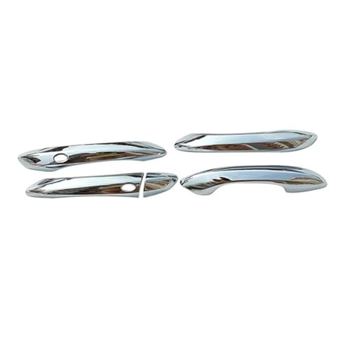 Auto Türgriff Abdeckung Trim Für Hyundai Für Tucson Für NX4 2023 2022 2021 2024 Außenseite Türgriff Schüssel Abdeckungen Schutz Aufkleber Außentürgriffe(Handle silver) von HDHCSCAGH