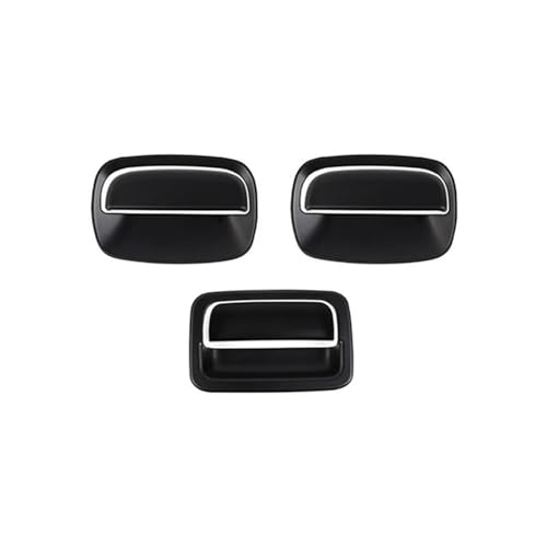 Auto Türgriff Abdeckung Trim Für Suzuki Für Jimny Für JB64 Für JB74 2019-2024 Zubehör Autotürseite Hecktürgriff Schüsselverkleidung Außentürgriffe(Matte Black) von HDHCSCAGH