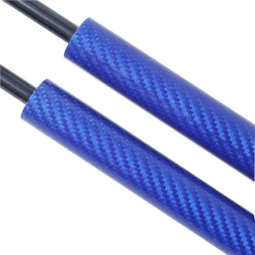 HDHCSCAGH Haube Strut Für Benz Für Sprinter 2019 2020 2021 2022 2023 2024 Motorhaube Streben Haube Zylinder Lift Unterstützung Stangen Schock Prop Auto Motorhauben Gasfeder(Carbon Fiber Blue) von HDHCSCAGH