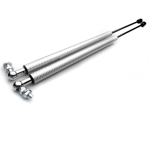 HDHCSCAGH Haube Strut Für Civic 1th MK11 FE FL 2021 2022 2023 Auto Haube Heben Unterstützung Gas Frühling Schock Halterung Hydraulische Stange Auto Motorhauben Gasfeder(Carbon Silver) von HDHCSCAGH