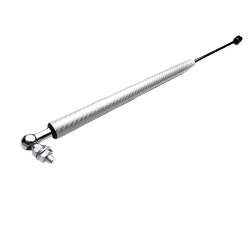 HDHCSCAGH Haube Strut Für Golf 8 MK8 2020 2021 2022 2023 2024 Auto Motorhaube Haube Abdeckung Gas Shock Strut Bars Unterstützung Hydraulische Stange Auto Motorhauben Gasfeder(Carbon Silver) von HDHCSCAGH