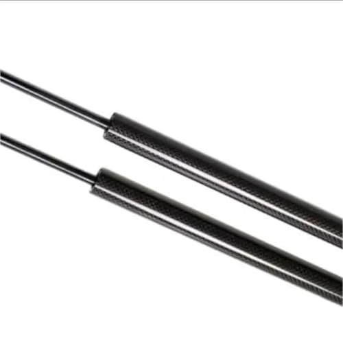 HDHCSCAGH Haube Strut Für Jeep Für Cherokee XJ 1984-2001 Front Motorhaube Gas Spring Lift Unterstützt Stoßdämpfer Prop Rod Bar Auto Motorhauben Gasfeder(Carbon Fiber Black) von HDHCSCAGH