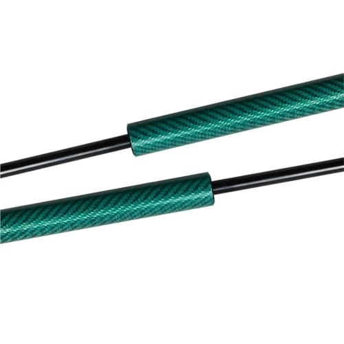 HDHCSCAGH Haube Strut Für Jeep Für Cherokee XJ 1984-2001 Front Motorhaube Gas Spring Lift Unterstützt Stoßdämpfer Prop Rod Bar Auto Motorhauben Gasfeder(Carbon Fiber Green) von HDHCSCAGH