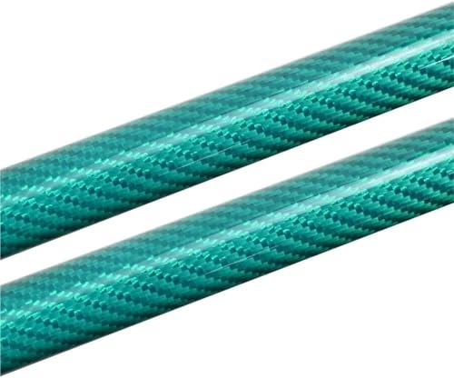 HDHCSCAGH Haube Strut Für Jeep Für Kompass Für MK49 2007-2017 Front Motorhaube Refit Lift Unterstützung Stange Frühling Hydraulische Dämpfer Stoßdämpfer Auto Motorhauben Gasfeder(Green Carbon Fiber) von HDHCSCAGH