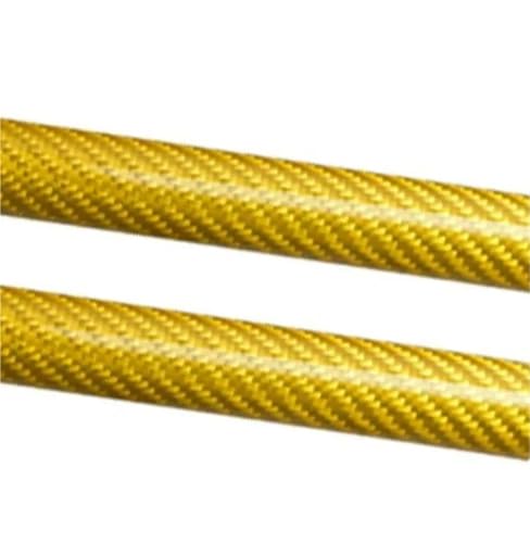 HDHCSCAGH Haube Strut Für Jeep Für Renegade Bu 520 2014-2024 Front Hood Bonnet Modify Gas Struts Lift Support Gas Springs Dampers Auto Motorhauben Gasfeder(Yellow Carbon Fiber) von HDHCSCAGH