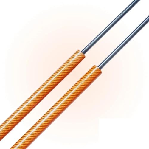 HDHCSCAGH Haube Strut Für Kia Für Sportage 3rd SL 2010-2015 Lift Unterstützt Gas Frühling Heckklappe Hinten Boot Stoßdämpfer Prop Auto Motorhauben Gasfeder(Orange Carbon Fiber) von HDHCSCAGH