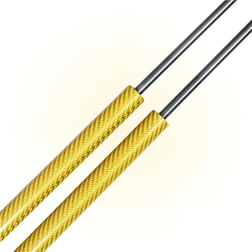 HDHCSCAGH Haube Strut Für Kia Für Sportage 3rd SL 2010-2015 Lift Unterstützt Gas Frühling Heckklappe Hinten Boot Stoßdämpfer Prop Auto Motorhauben Gasfeder(Yellow Carbon Fiber) von HDHCSCAGH