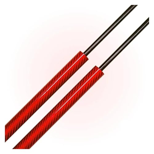 HDHCSCAGH Haube Strut Für Peugeot 206 1998-2016 9631441380 Heckklappe Boot Lift Unterstützt Gas Quellen Stoßdämpfer Auto Teile Auto Motorhauben Gasfeder(Red Carbon Fiber) von HDHCSCAGH