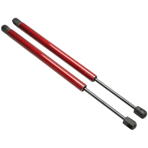 HDHCSCAGH Haube Strut Für Seat Für Cupra Für Leon MK4 KL1 KL8 2020-2024 Auto Front Hood Gas Streben Lift Unterstützung Stoßdämpfer Absorber Prop Auto Motorhauben Gasfeder(Red Carbon Fiber) von HDHCSCAGH