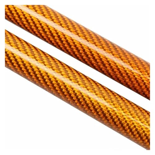 HDHCSCAGH Haube Strut Für Subaru Für Forester SF 1997 1998 1999 2002 Vorderen Haube Lift Unterstützung Stange Frühling Dämpfer Stoßdämpfer Prop Auto Motorhauben Gasfeder(Orange Carbon Fiber) von HDHCSCAGH