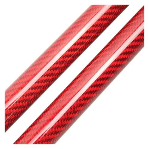HDHCSCAGH Haube Strut Für Subaru Für Forester SF 1997 1998 1999 2002 Vorderen Haube Lift Unterstützung Stange Frühling Dämpfer Stoßdämpfer Prop Auto Motorhauben Gasfeder(Red Carbon Fiber) von HDHCSCAGH