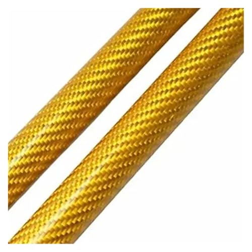HDHCSCAGH Haube Strut Für Subaru Für Forester SF 1997 1998 1999 2002 Vorderen Haube Lift Unterstützung Stange Frühling Dämpfer Stoßdämpfer Prop Auto Motorhauben Gasfeder(Yellow Carbon Fiber) von HDHCSCAGH