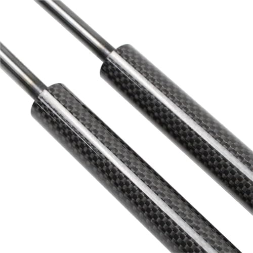HDHCSCAGH Haube Strut Für Toyota Für Innova Für An140 2015-2022 Motorhaube Refit Lift Unterstützung Kolbenstangen Zylinder Schock Dämpfer Prop Frühling Auto Motorhauben Gasfeder(Carbon Fiber Black) von HDHCSCAGH