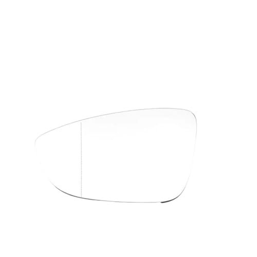 Seitenspiegelglas Für Vw Für Cc Für Eos Für Scirocco Für Passat B7 2010 2011 2012 2013-2015 Tür Flügel Spiegel Beheizte Seite Spiegel Glas(1pc Left) von HDHCSCAGH