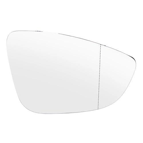 Seitenspiegelglas Für Vw Für Eos Für Scirocco Für Passat B7 Cc Seite Spiegel Glas Konvexen Erhitzt Tür Flügel Rück Weitwinkel(Right) von HDHCSCAGH