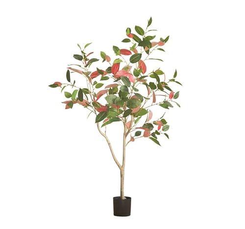 HDICUHNANU Modern Decor Künstlicher Baum Kampferbaum Simulation Grünpflanze Topf Home Office Dekoration Großer Grüner Gefälschter Baumboden Bonsai Fake Trees(130) von HDICUHNANU